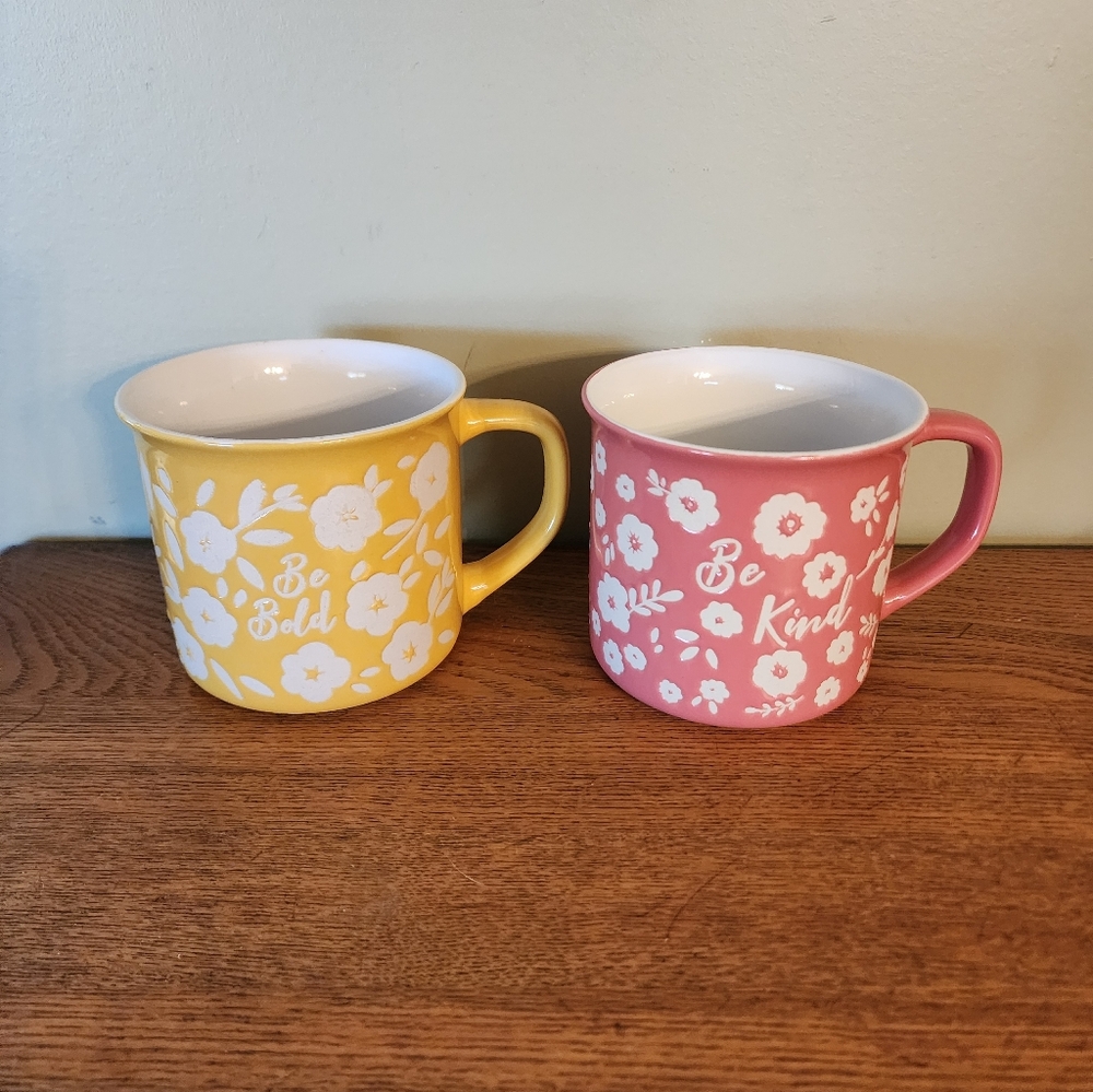 Be Kind-Be Bold Coffee Mugs